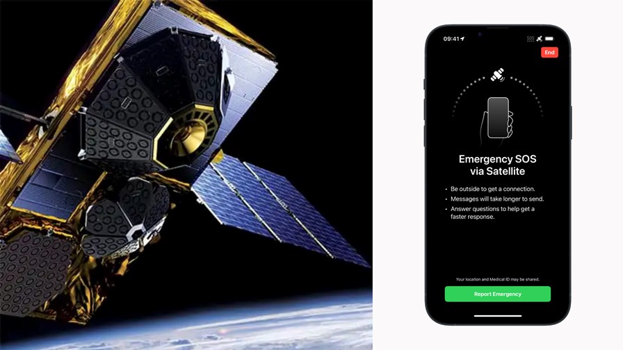 montage © Globalstar and Apple montage © Globalstar and Apple