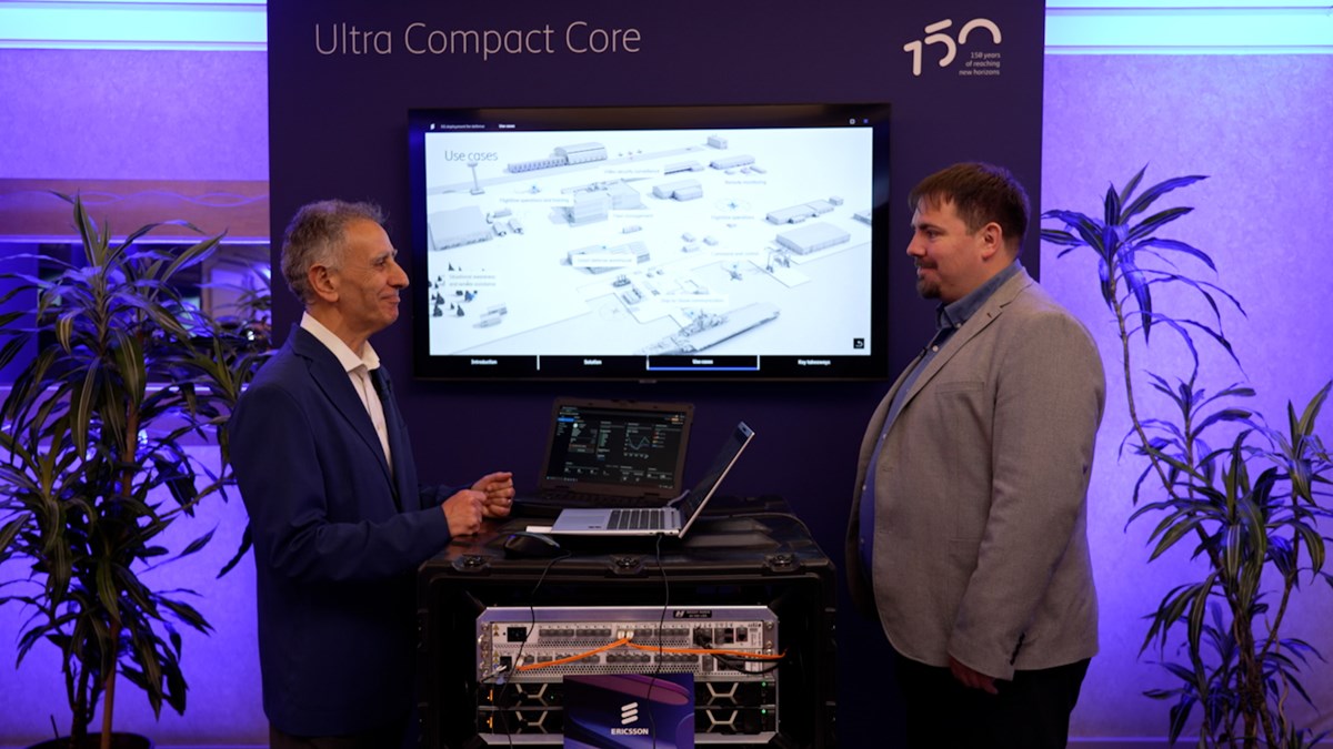 Ericsson demonstrates portable 5G core for emergency operations