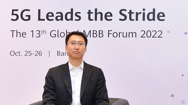Alex Zhao, VP of Huawei Wireless MAE (Mobile Automation Engine)