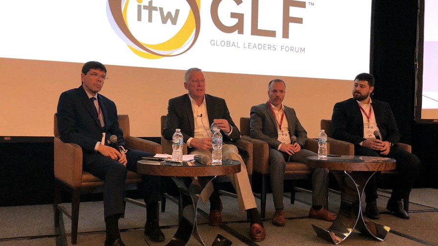 ITW 2018 (from left) Marc Halbfinger and Carl Grivner © Colt via Twitter ITW 2018 (from left) Marc Halbfinger and Carl Grivner © Colt via Twitter