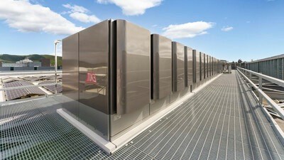 A Bloom Energy fuel cell deployment at an Equinix IBX datacentre.