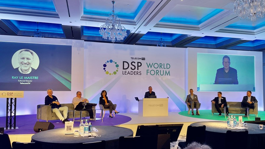 "Blueprints for Service Innovation" session at the DSP Leaders World Forum 2022.