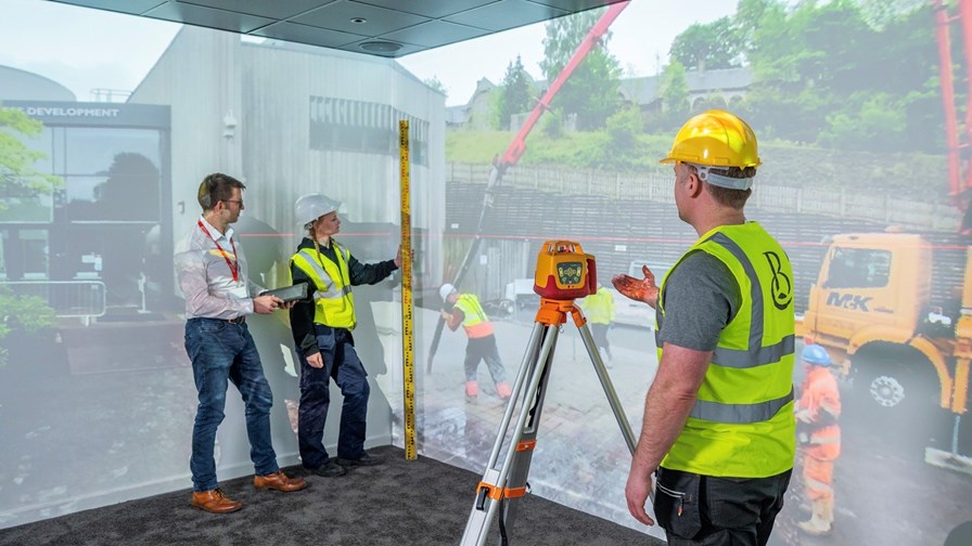 BT ‘Immersive Spaces’ deployed at Borders College, Scotland. BT ‘Immersive Spaces’ deployed at Borders College, Scotland.