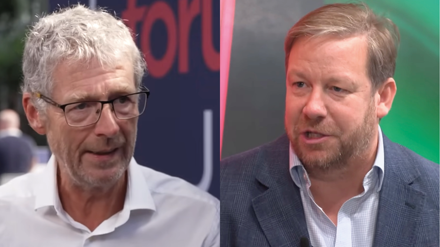 Howard Watson (left) is handing the role of chief security and network officer at BT Group to Greg McCall (right).