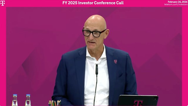 Deutsche Telekom CEO Tim Höttges presents the details of a “very successful” 2025.