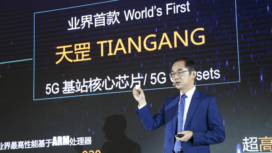 Ryan Ding, Huawei's Executive Director of the Board and Carrier BG CEO.   Source: Huawei