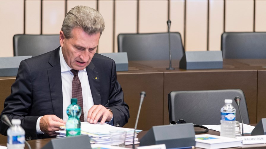 EC Commissioner Oettinger © European Union / Jean-François Badias EC Commissioner Oettinger © European Union / Jean-François Badias