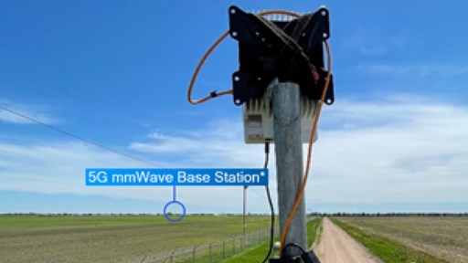 5G mmWave base station approx. location 