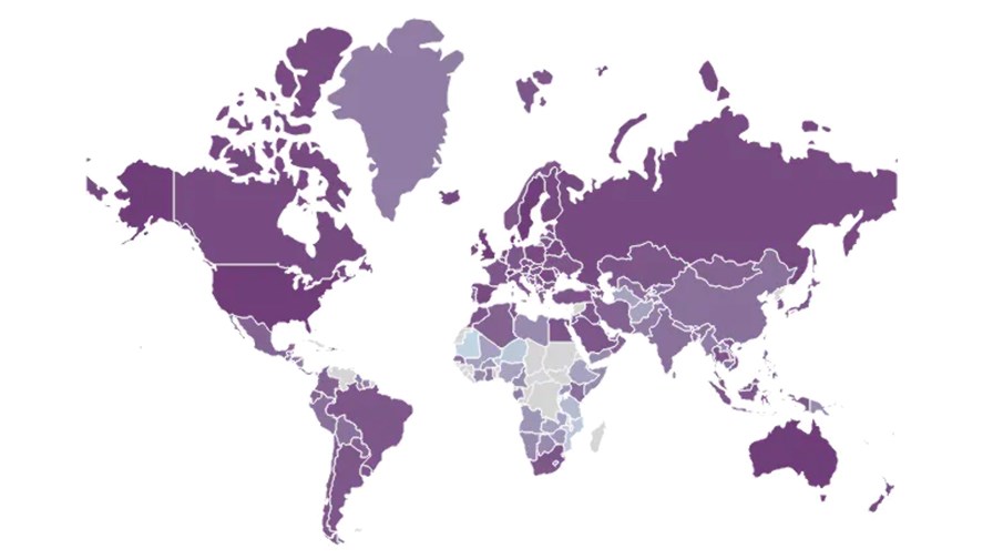 Internet Accessibility Index Map: Broadband Choices