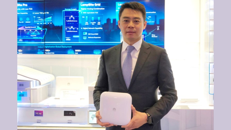 Ritchie Peng, President of Huawei's Small Cell Product Line © Huawei Ritchie Peng, President of Huawei's Small Cell Product Line © Huawei