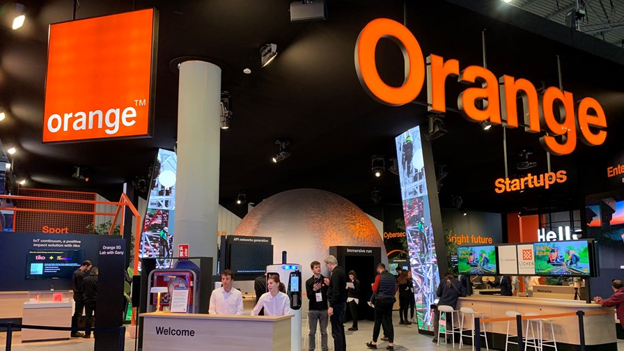 Orange shows off its wares at MWC23 in Barcelona. Orange shows off its wares at MWC23 in Barcelona.