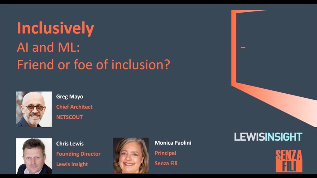 Inclusively | AI and ML: Friend or foe of inclusion? - Vimarsana News