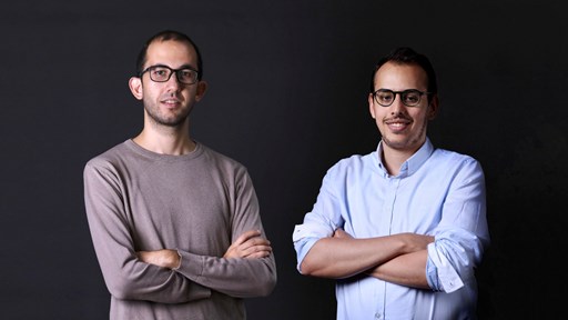 LabLabee founders Mahfoud Sidi Ali Mebarek (left) and Samir Tahraoui (right)
