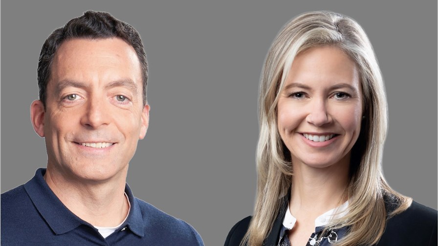 Claire Gillies (right) will replace Marc Allera (left) as CEO of BT’s Consumer Division 