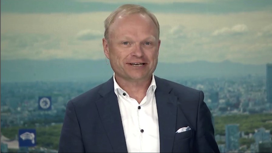 Nokia CEO Pekka Lundmark during the vendor's Q2 2021 earnings conference call Nokia CEO Pekka Lundmark during the vendor's Q2 2021 earnings conference call