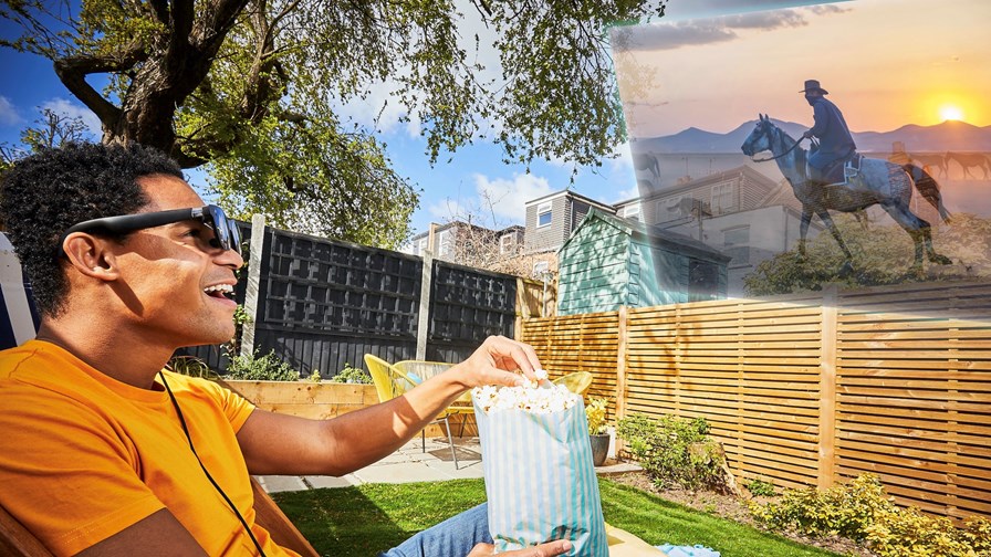 An artist's impression of the Nreal AR set-up. An artist's impression of the Nreal AR set-up.