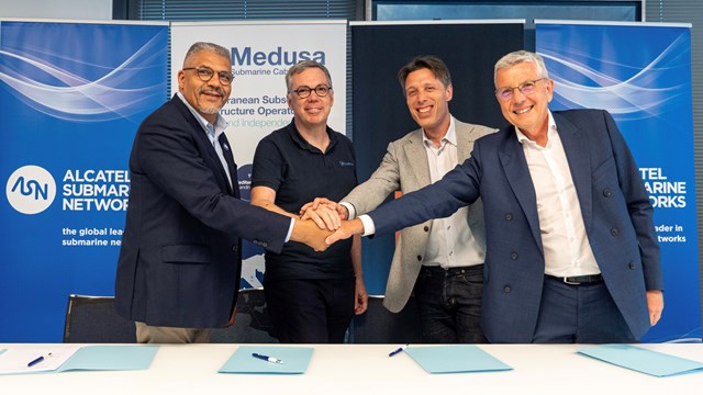 The Medusa cable construction deal has been sealed!