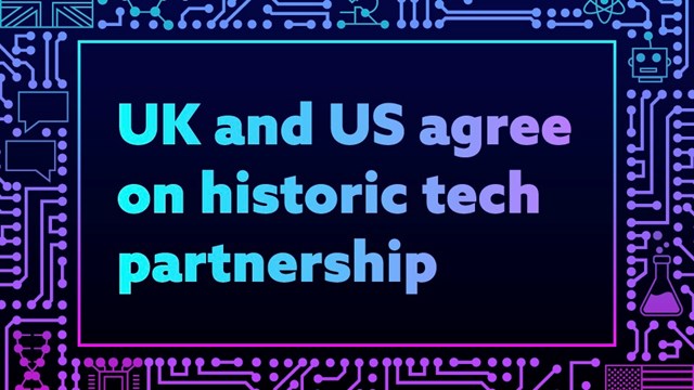 UK US tech agreement source UK government