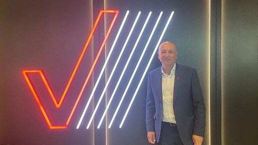Sanjiv Gossain, general manager and head of EMEA at Verizon Business, at the company’s London Hub.