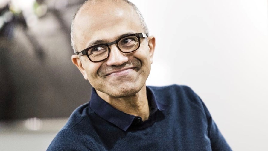 Microsoft CEO Satya Nadella: Photo courtesy of Microsoft