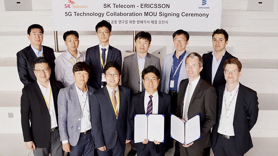SK Telecom and Ericsson sign 5G MoU SK Telecom and Ericsson sign 5G MoU