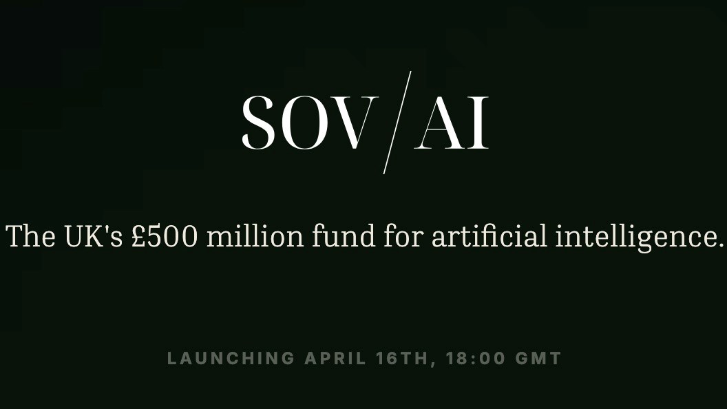 UK government unveils £500m sovereign AI fund