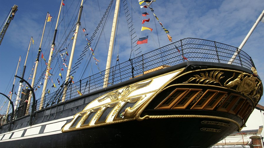 Bristol's heritage - SS Great Britain, the world's first iron-hulled screw-driven liner,  launched in 1843 - Photo via Flickr © Dave Hamster (CC BY 2.0)