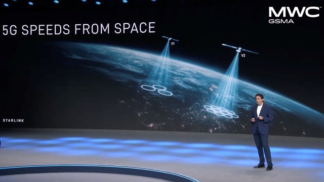 Michael Nicolls, SpaceX’s VP for satellite engineering, tells MWC26 attendees about Starlink's V2 constellation plans.