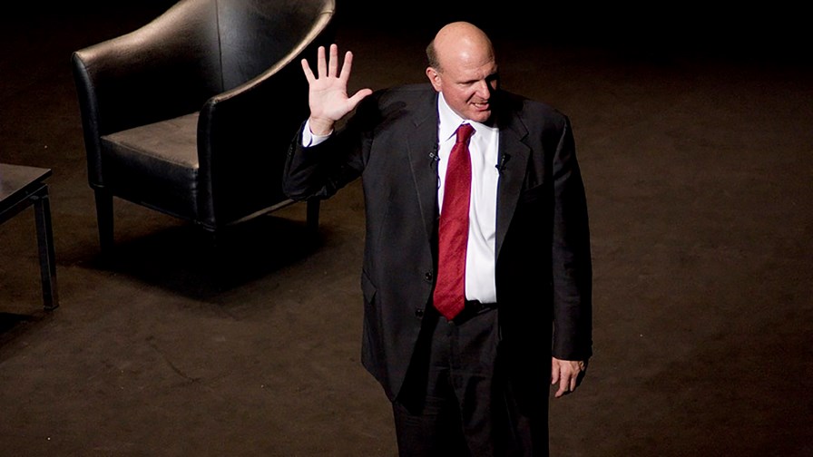 Steve Ballmer leaves the stage... © Flickr/cc-licence/Bayerberg Steve Ballmer leaves the stage... © Flickr/cc-licence/Bayerberg