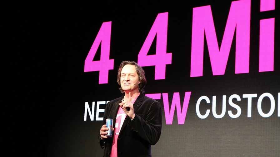 John Legere struts his stuff at CES14. By fanaticTRX (Own work) [CC-BY-SA-3.0 (http://creativecommons.org/licenses/by-sa/3.0)], via Wikimedia Commons