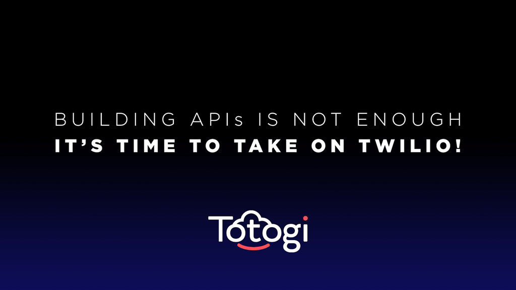Building APIs is not enough - it's time to take on Twilio!, Cloud Native Telco Summit - Vimarsana News
