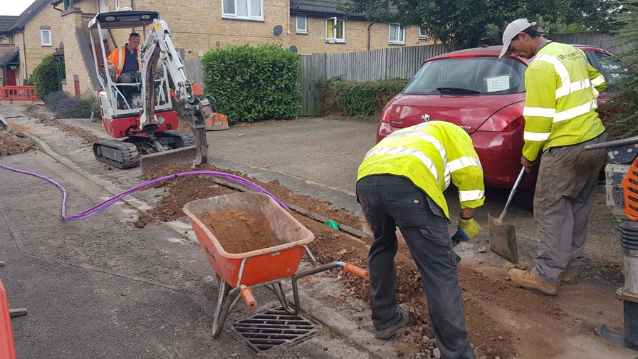 Digging in the fibre old style Digging in the fibre old style