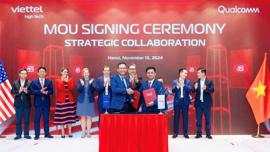 Viettel launches its 5G Open RAN with Qualcomm. Picture courtesy of Viettel High Technology Industries Corp. 