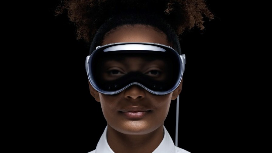 The Apple Vision Pro. The Apple Vision Pro.