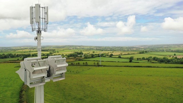 Vodafone claims the ‘self-powering’ mobile mast reduces energy usage and carbon emissions.