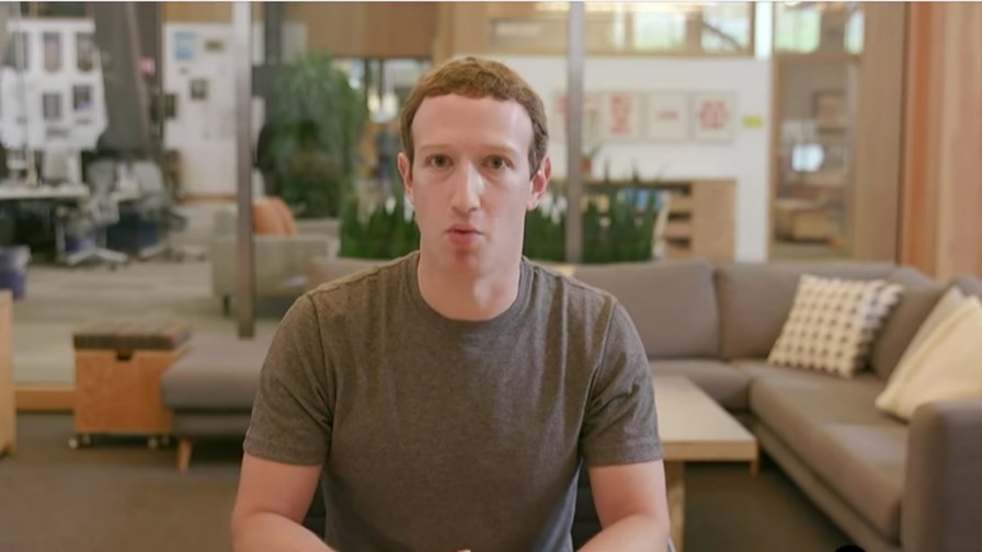 Zuckerberg speaking this week on Russian interference. Source: YouTube Zuckerberg speaking this week on Russian interference. Source: YouTube
